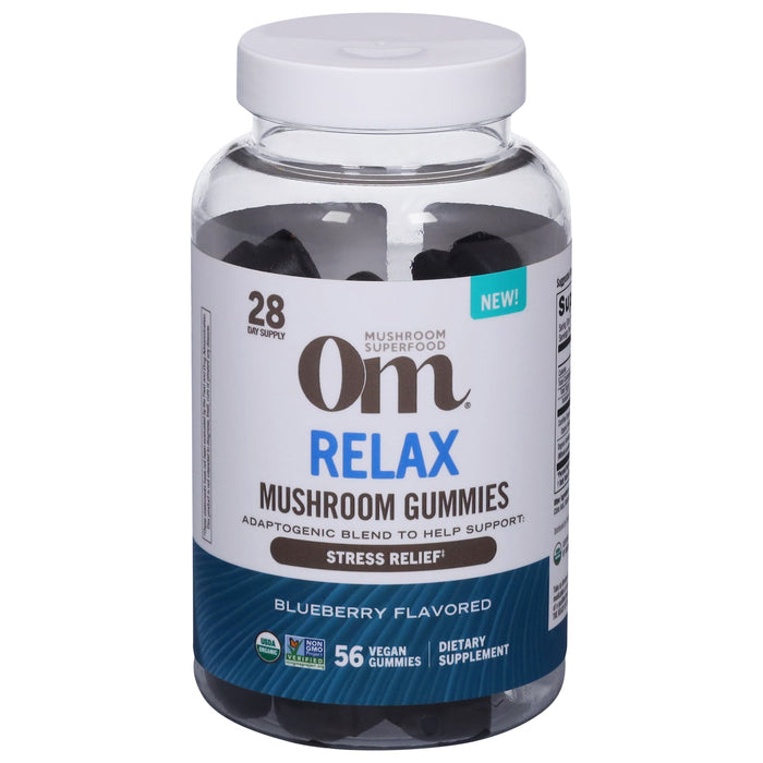 Om Gmy Organic Relax Mushroom Blueberry - 1.56- Relax & Unwind
