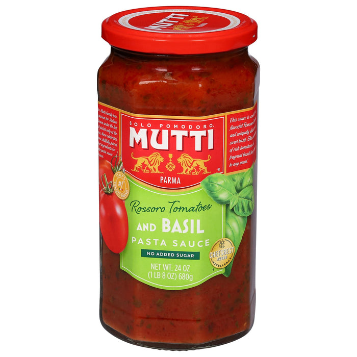 Mutti Tomato Basil Pasta Sauce (Pack of 6 - 24 oz )