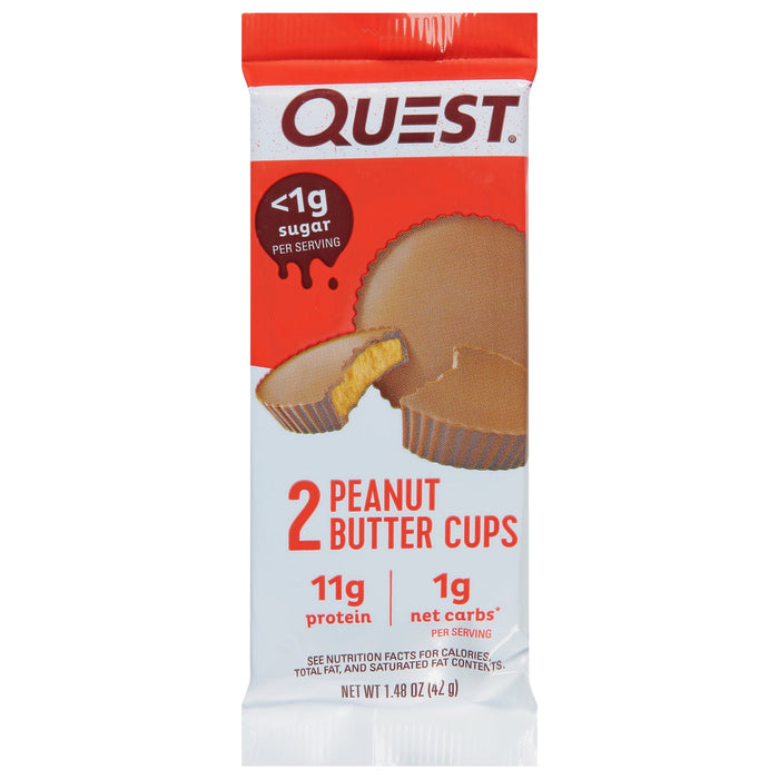 Quest Peanut Butter Cups (12 x 1.48 Oz) - High Protein, Low Carb Candy