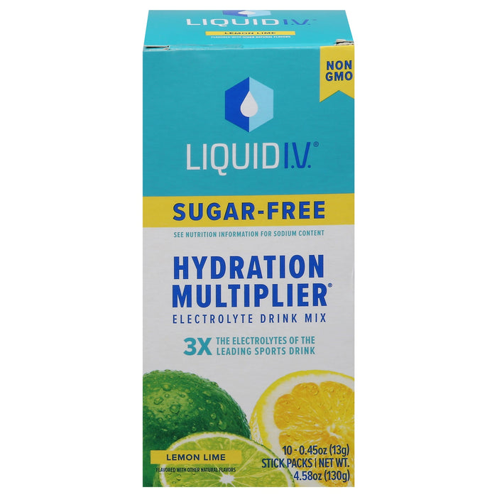 Liquid I.V. Drink Mix Lemon Lime 10- Hydration Powder Packets