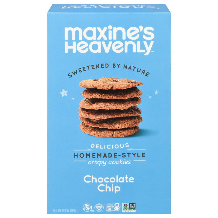 Maxine's Heavenly Crispy Chocolate Chip Cookies - 8 Pack - 6.3 oz Each