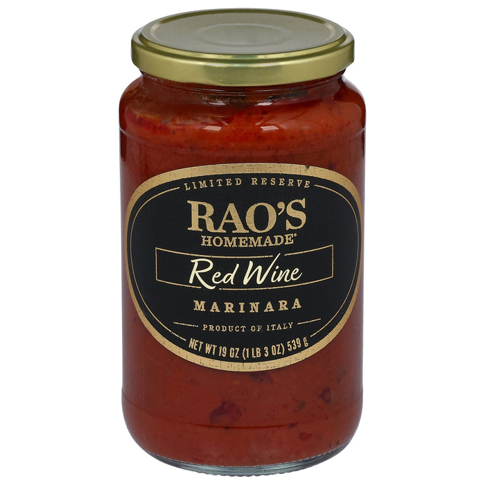 Rao's Homemade Red Wine Marinara Sauce - 6 x 19 oz