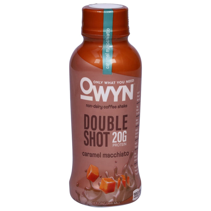 Owyn Only What You Need Protein Coffee Double Shot Caramel - 12 Fl Oz - (12 Count)