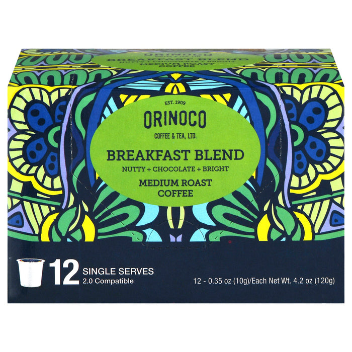 Orinoco Breakfast Blend Single Serve Coffee Pods - 6  of 12 Count