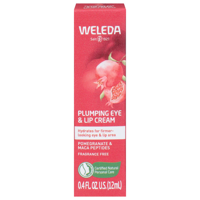 Weleda Eye & Lip Cream - Plumping Wrinkle Treatment - 0.4 oz