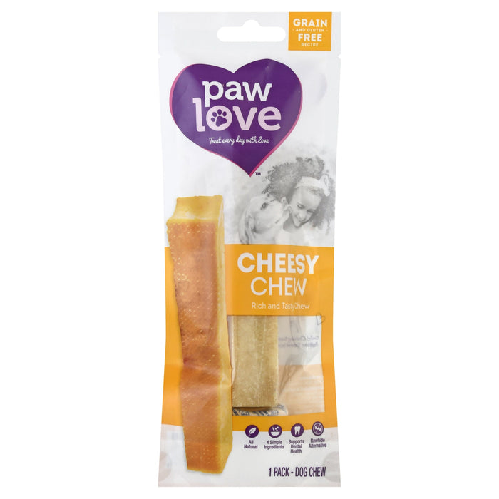 Paw Love Cheesy Chew Dog Treats - Pack of 6