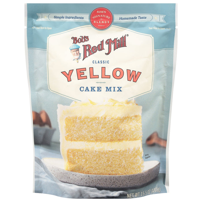 Bob's Red Mill Yellow Cake Mix - 4 x 15.5 oz - Classic Flavor