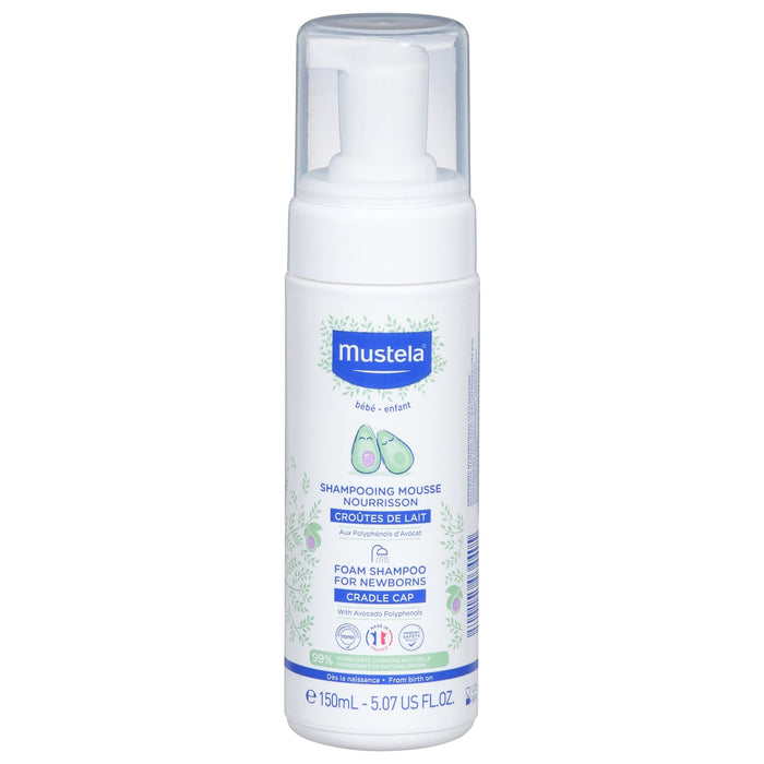 Mustela Foam Shampoo for Newborns - 5.07 fl oz