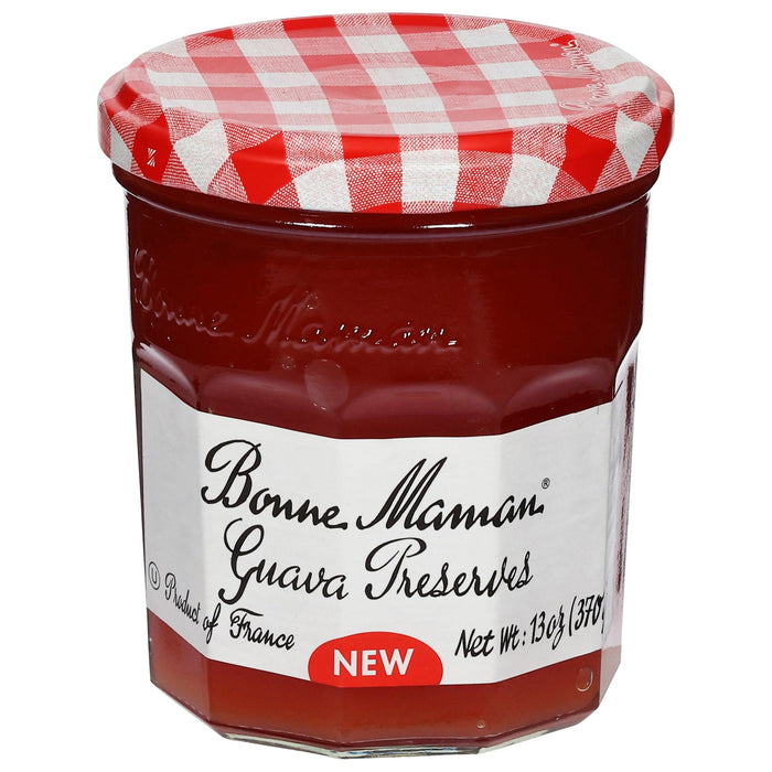 Bonne Maman Guava Preserves (Pack of 6) - 13 oz  - All Natural Fruit Spread