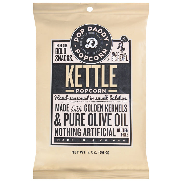 Pop Daddy Kettle Corn Popcorn, 15 x 2 oz Bags