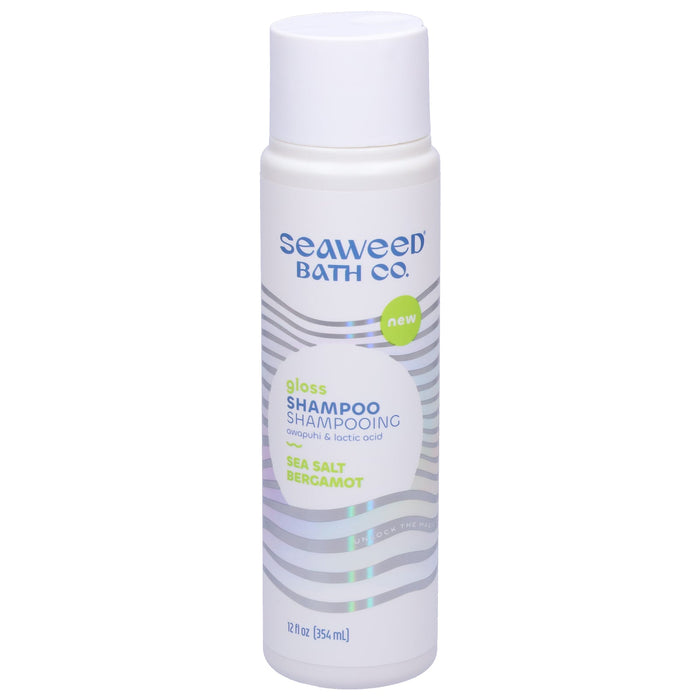 The Seaweed Bath Co. Gloss Shampoo - Sea Salt Bergamot, 12 fl oz