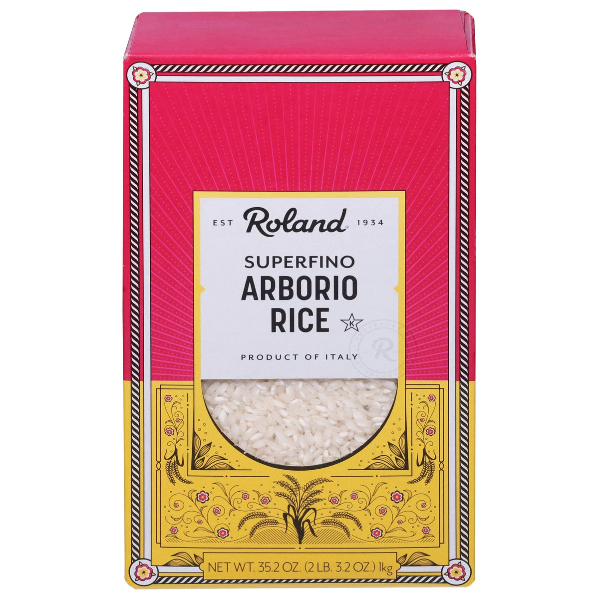 Roland Products - Arborio Rice, 35.2 oz (Pack of 10) - Italian Risotto ...
