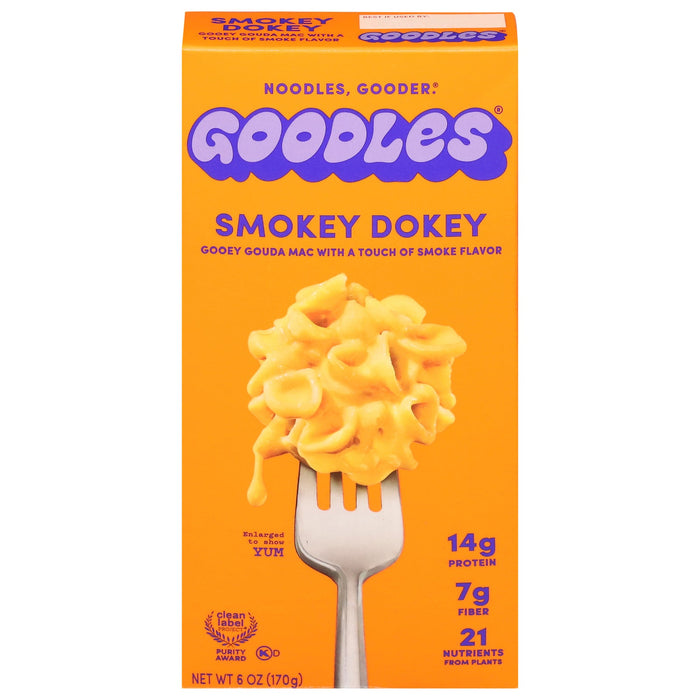 Goodles Smokey Dokey Mac & Cheese (Pack of 12) - 6 oz.