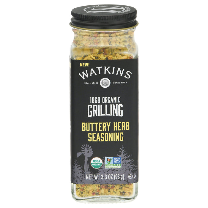 Watkins Buttery Herb Seasoning - 3.3 oz (Pack of 3)