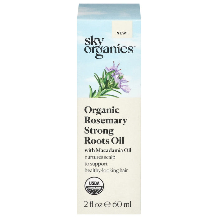 Sky Organics Rosemary Oil for Stronger Roots - 2 fl oz
