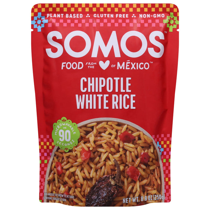 Somos Rice White Chipotle, 6-Pack - 8.8 oz Pouches