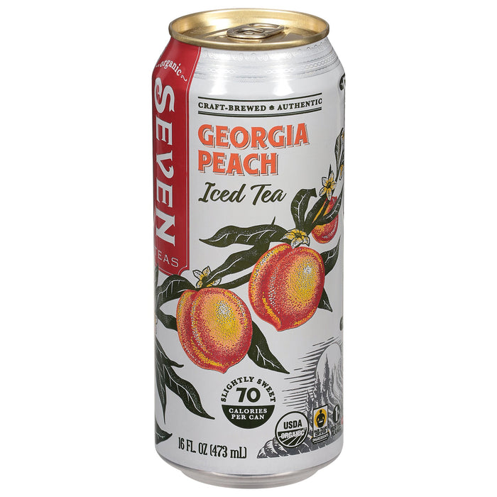 Seven Teas Georgia Peach Tea - 12/16 fl oz