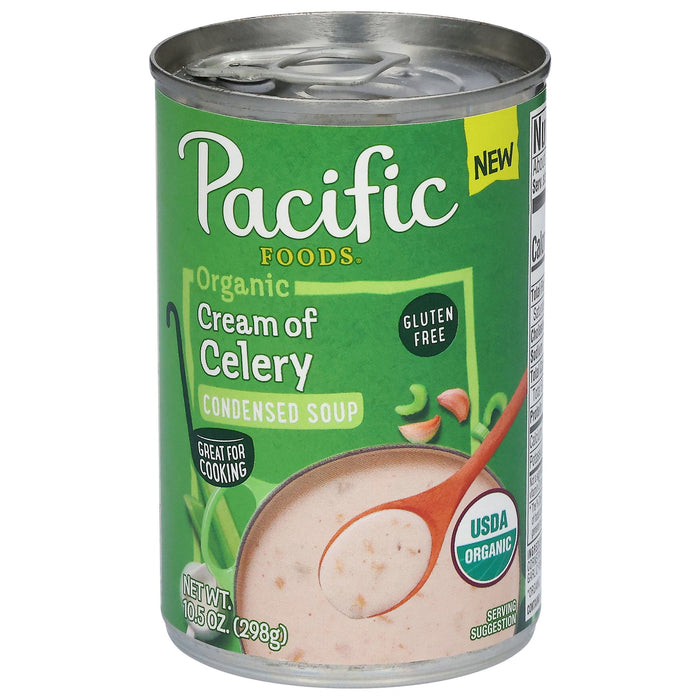 Pacific Foods Creamy Celery Soup, Condense, 10.5 oz , Pack of 12