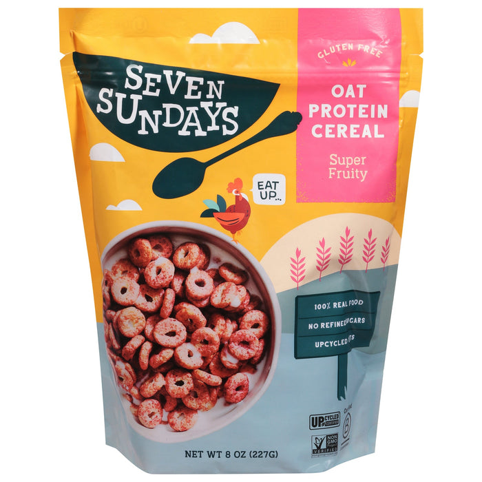 Seven Sundays Super Fruity Oat Cereal - 6 x 8 oz - Single