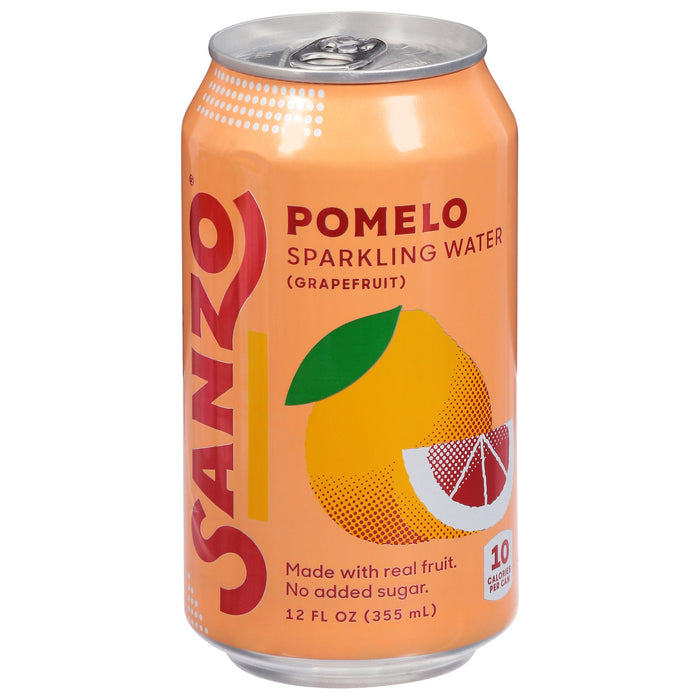 Sanzo Sparkling Pomelo Water - 12 x 12 oz
