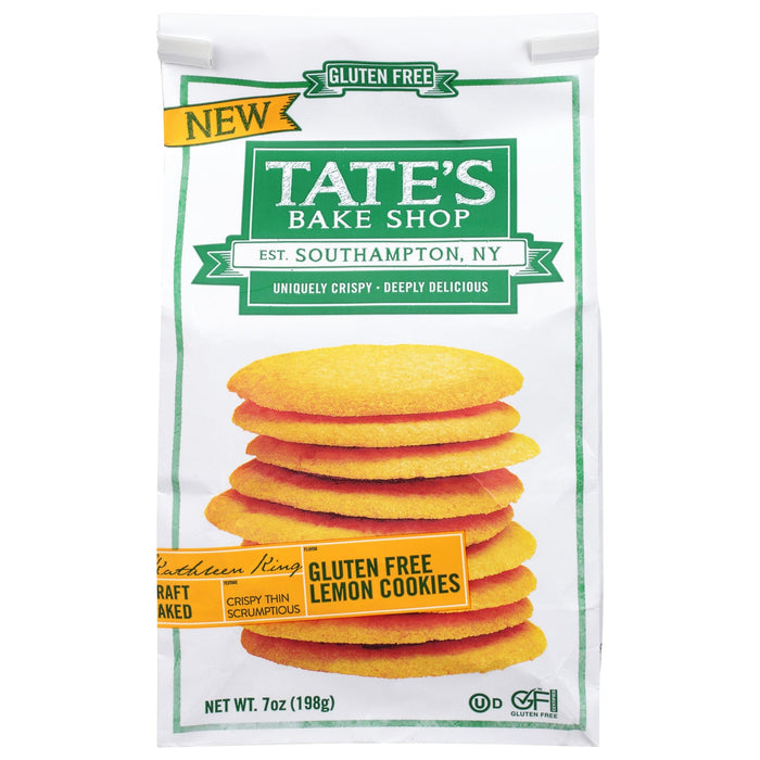 Tate's Bake Shop Gluten-Free Lemon Cookies, 6-7 oz, 6-Pack