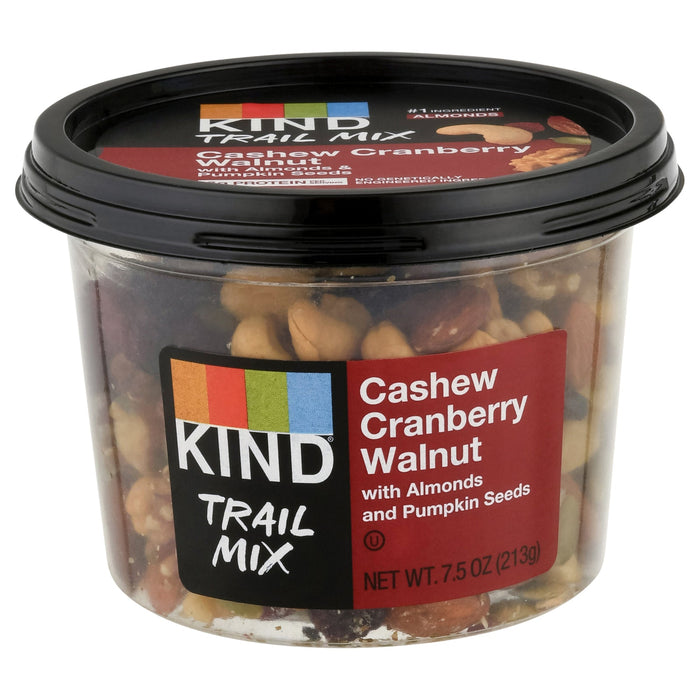 Kind Cashew Cranberry Walnut Mix - 6 Count - 7.5 Oz