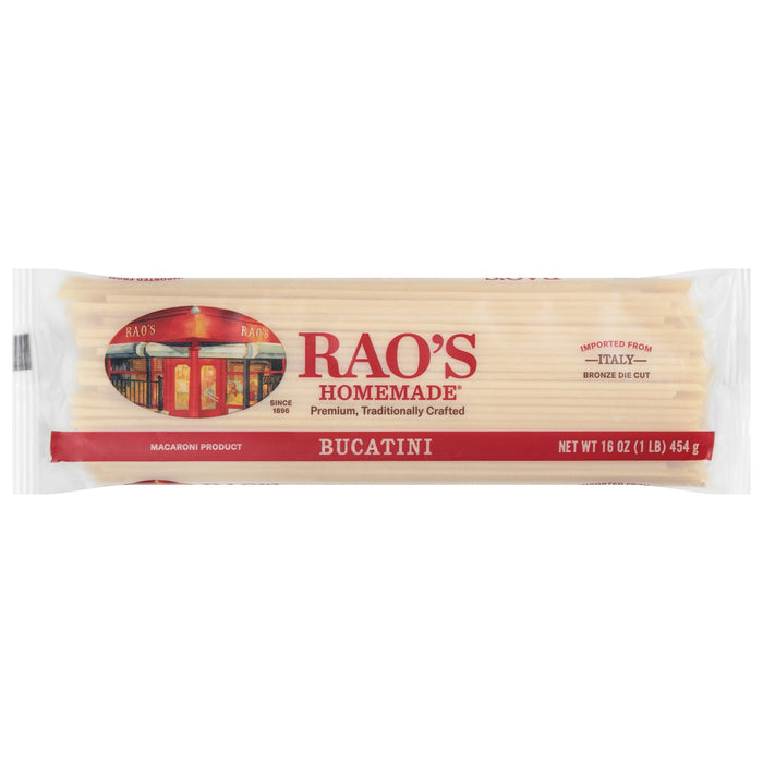 Rao's Bucatini Pasta - 16 oz - (Pack of 15) - Authentic Italian Semolina
