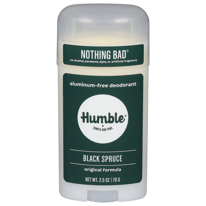 Humble Brands Black Spruce Deodorant - 2.5 Oz - Natural & Effective Odor Protection