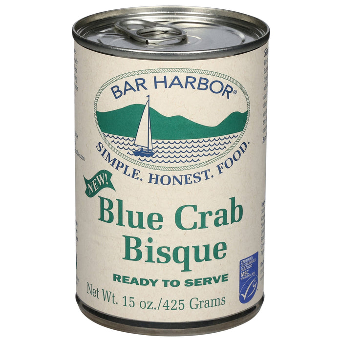 Bar Harbor Bisque Blue Crab RTS - 15 oz  (Pack of 6) - Ready to Serve Crab Bisque