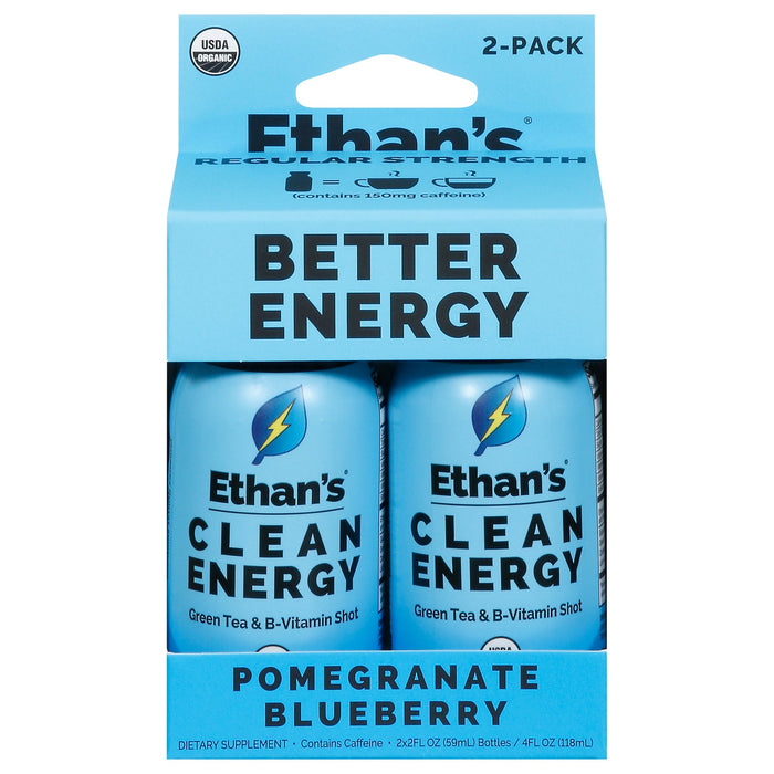 Ethan's Energy Shot: Pomegranate Blueberry - 1.5 oz.
