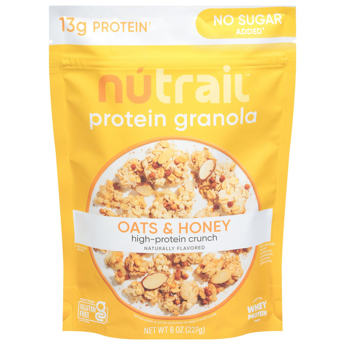 Nutrail Grnla Hny Protein - Pack of 6 - 8 oz Pouches