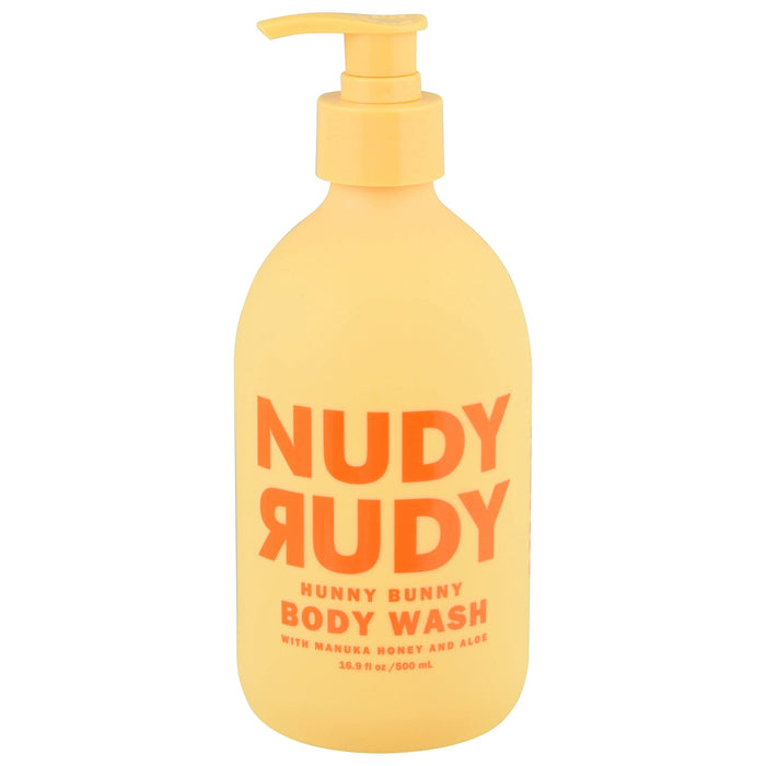 Nudy Rudy Hunny Bunny Body Wash, 500 mL - Gentle & Moisturizing