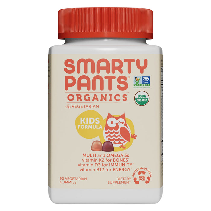 SmartyPants Kids Organic Multivitamin Gummies - 90 Count