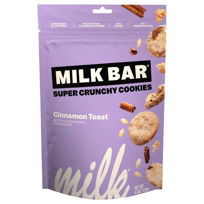 Milk Bar Cky Crunch Cinnamon Toast - 12 x 4.5 oz - Crispy Cookie Squares