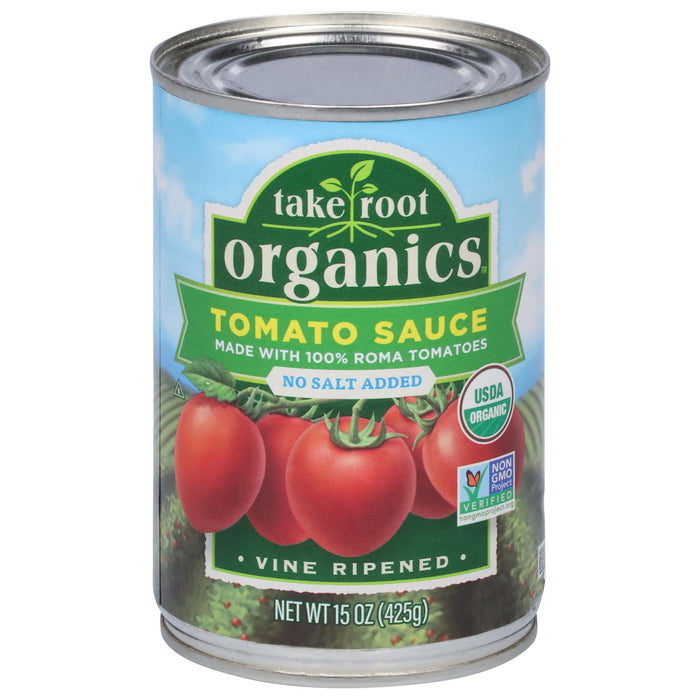 Take Root Organics Tomato Sauce, No Sugar Added, 12-15 oz