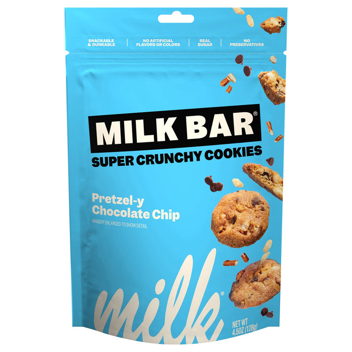 Milk Bar Cky Crunch Pretz Chocchip Cookies, Pack of 12 - 4.5 Oz