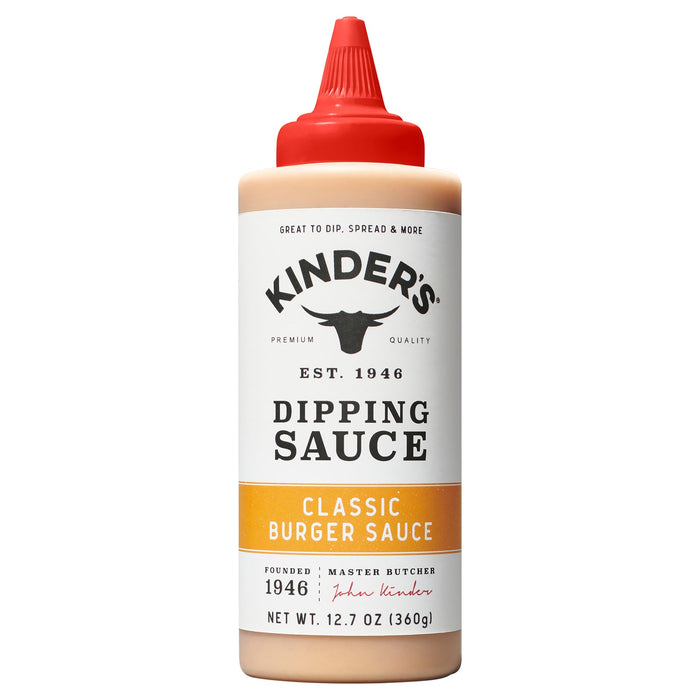 Kinder's Classic Burger Dipping Sauce, 6 x 12.7 fl oz