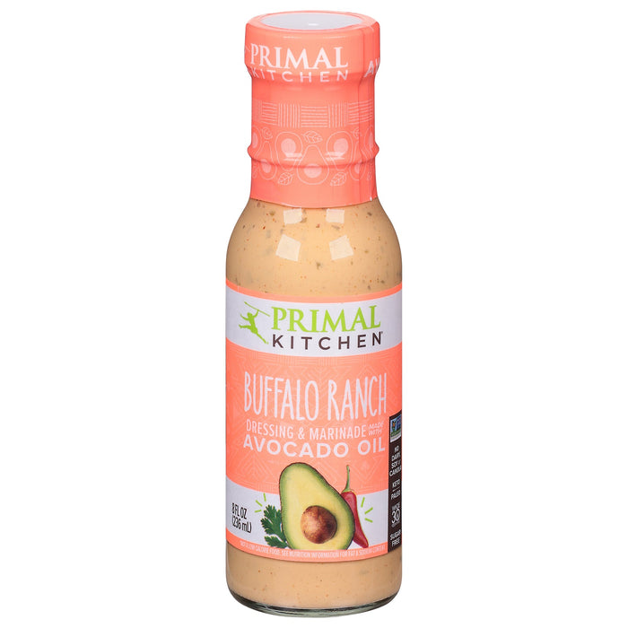 Primal Kitchen Buff Ranch Avocado Oil Dressing, 6 x 8 oz