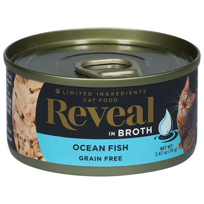 Reveal Cat GF Ocean Fish Canned Cat Food - 24 x 2.47 oz