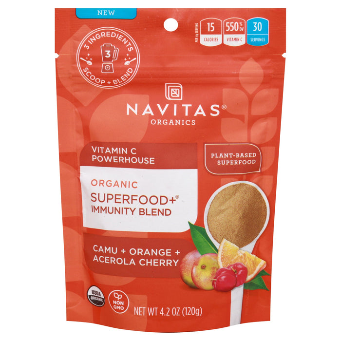 Navitas Organics Superfood Immunity Blend, 6 x 4.2 oz Pouches