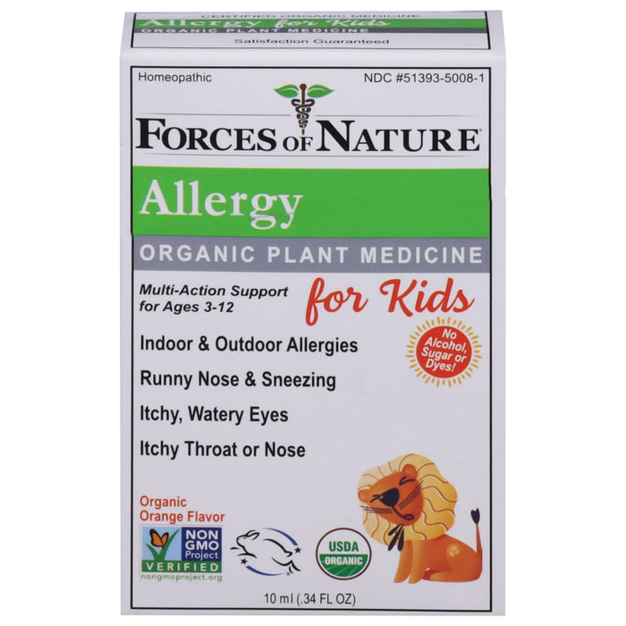 Forces of Nature Kids Allergy Relief - 10 ml Each