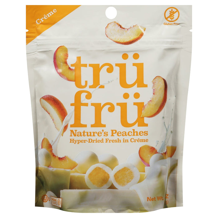 Tru Fru Peaches in White Chocolate Cream, 6Pack, 4.2 oz Each