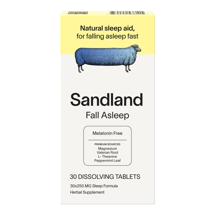Sandland Fall Asleep Supplement - 30 Count