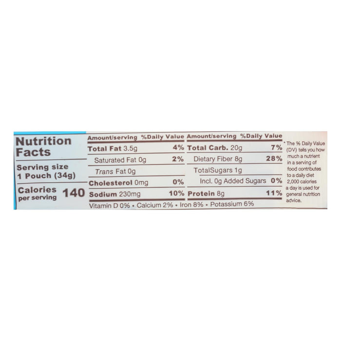 Biena Sea Salt Roasted Chickpea Snacks, Case of 10 - 1.2 oz Bags