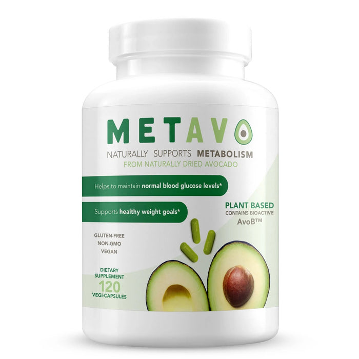 Metavo - Metabolism Support Plant-Based - Pack of 3, 120 Vegetable Capsules