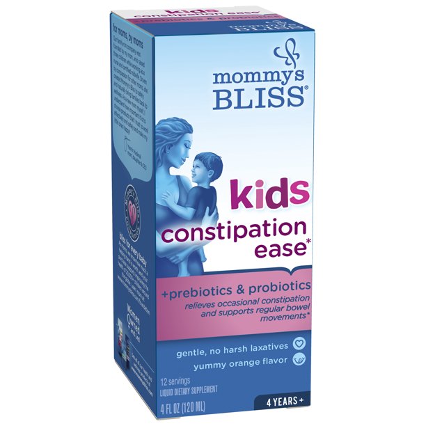 Mommy's Bliss Kids Constipation Ease - Gentle Relief, 4 Fl Oz