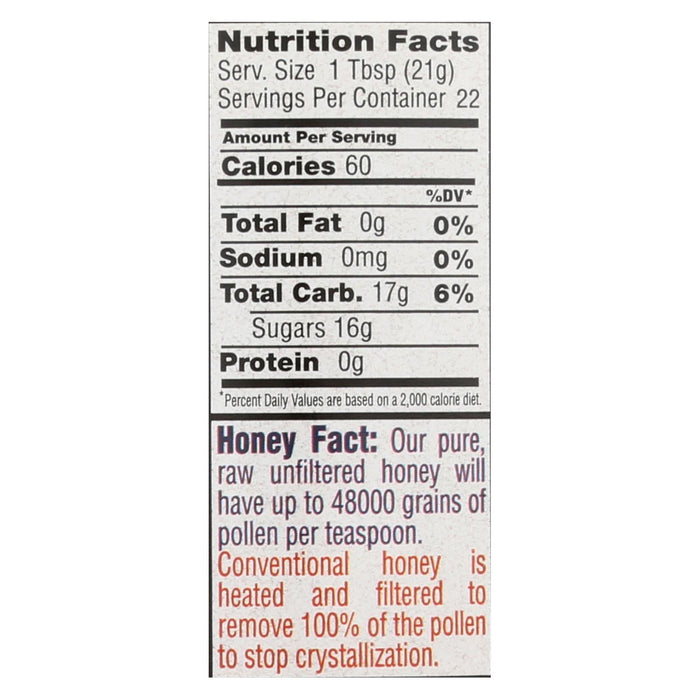 Bee Flower and Sun Honey - 12 lb. Star Thistle Blossom Case