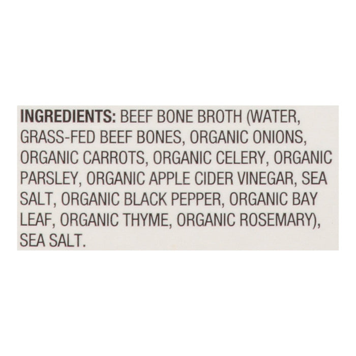 Kettle & Fire - Beef Bone Broth - Pack of 6 - 16.9 oz