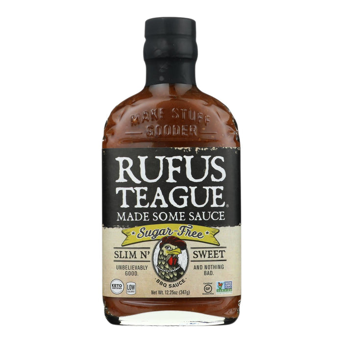 Rufus Teague - BBQ Sauce  Slim N Sweet - Case Of 6 - 13 Oz