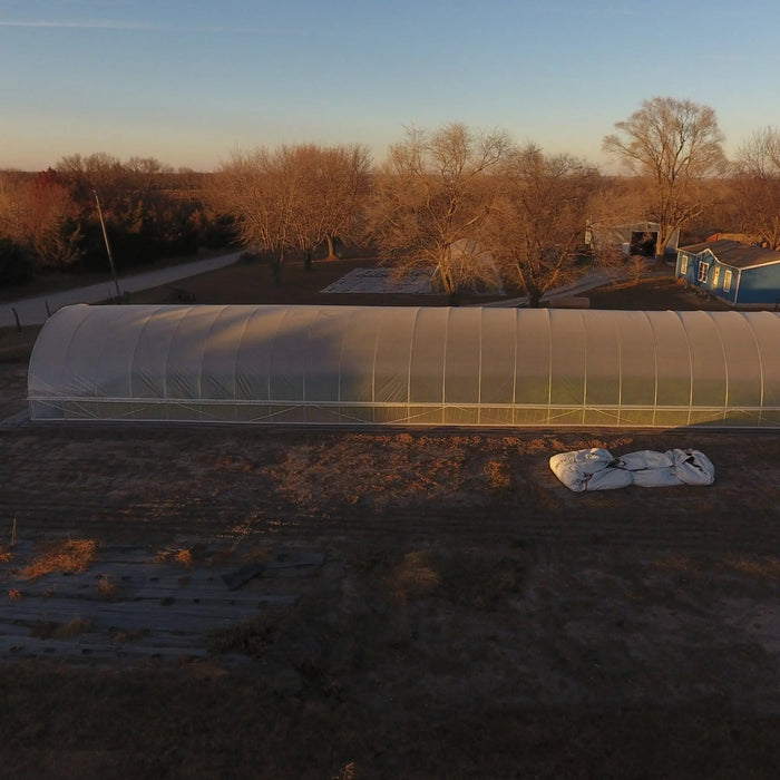 All-Metal Round Hoop House Kit